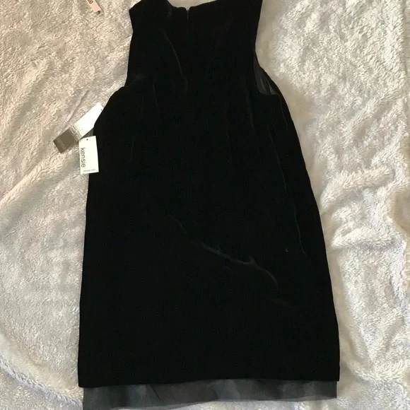 Kensie Elegant Black Sleeveless Dress - Picture 3 of 5